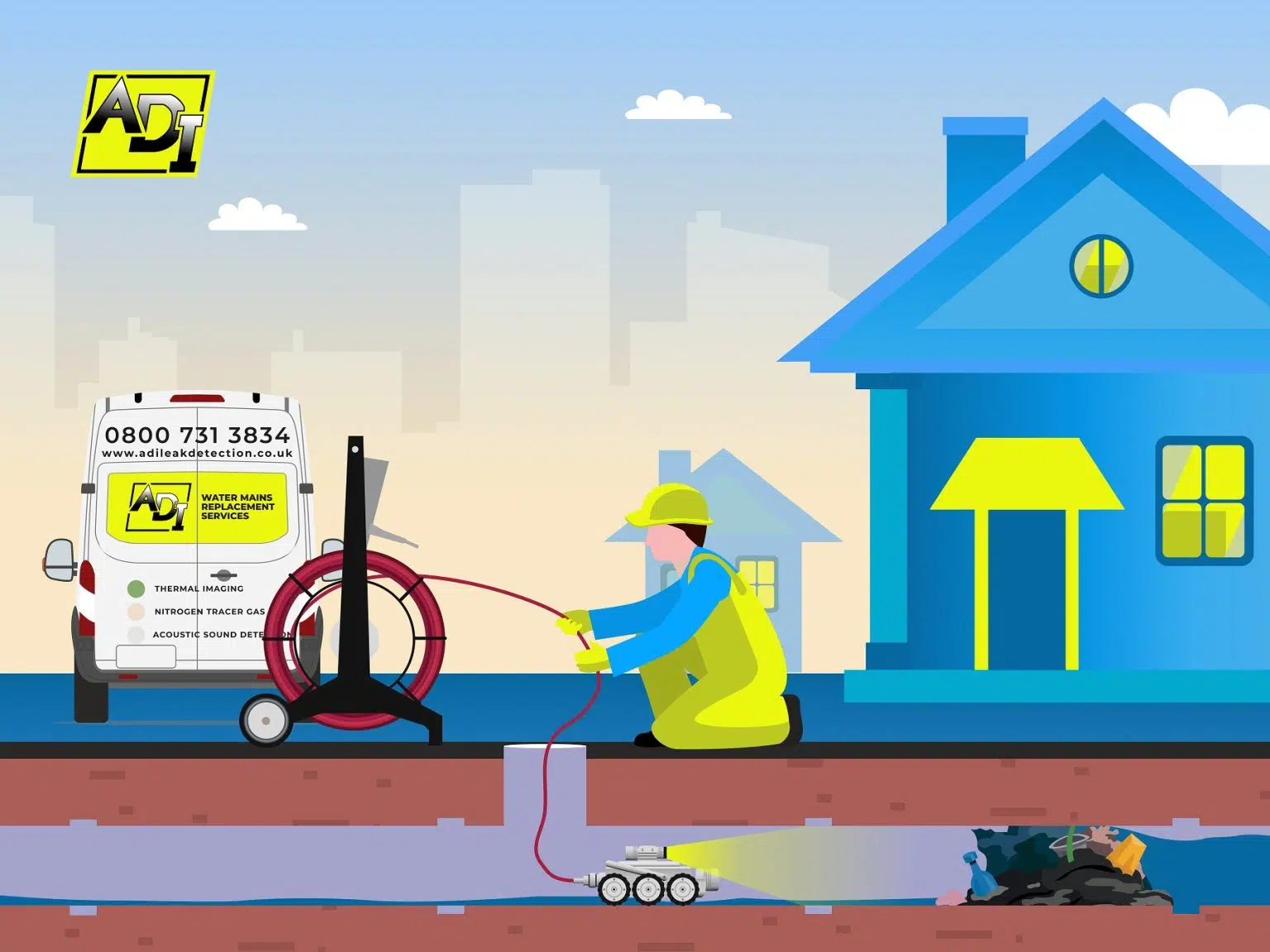 Drainage CCTV Surveys & Investigations Warwick